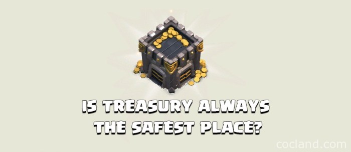 Clash of clans treasury