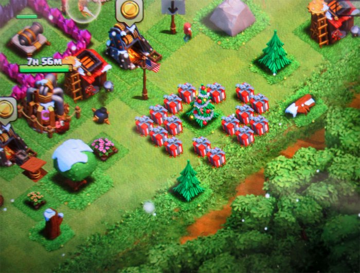 All coc christmas trees