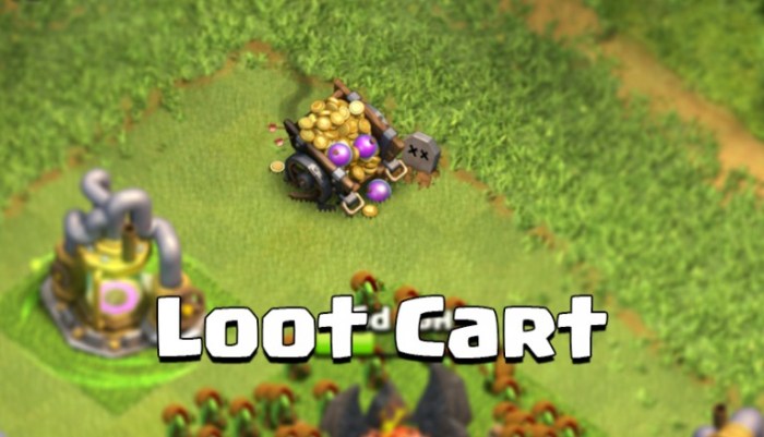 Clash of clans loot cart