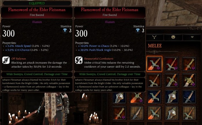 Vermintide 2 red items