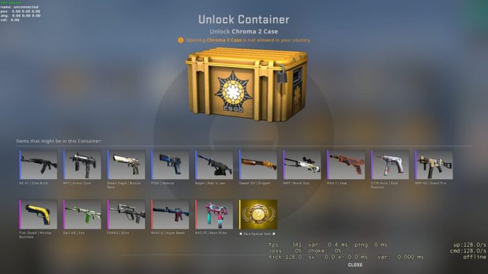 Csgo case drop reset