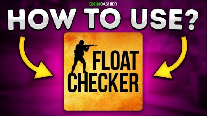 How to check float csgo