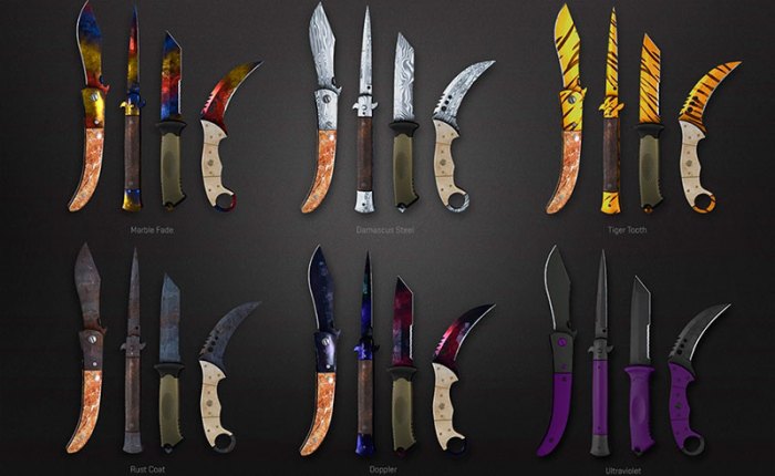 Cases with knives csgo