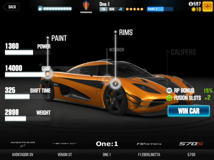 Csr 2 tier 5 best car