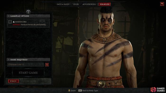 Diablo 4 char builder