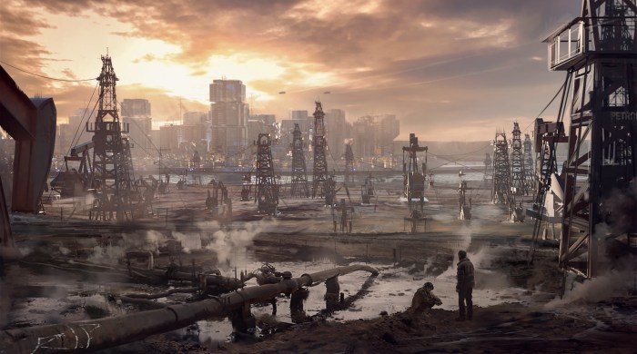 Cyberpunk 2077 oil fields