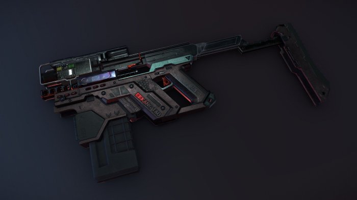 Cyberpunk 2077 tech smg