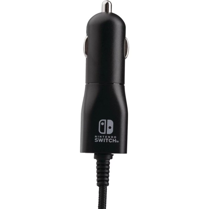 Car charger with switch