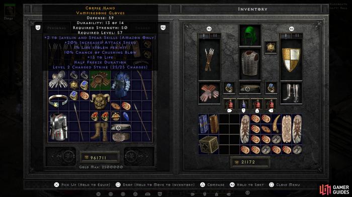 Diablo 2 blood gloves