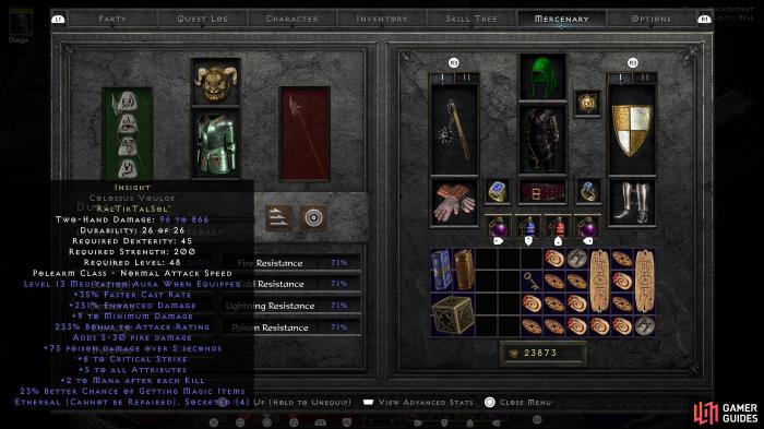 Diablo 2 best items