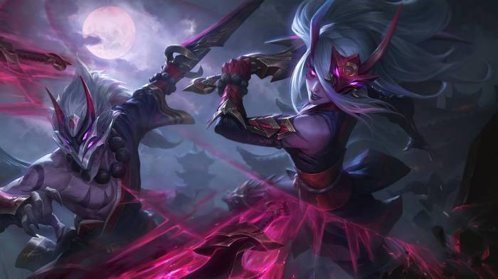 Blood moon skins league