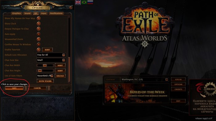 Filter path of exile