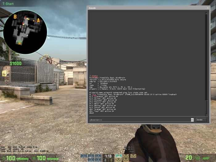 Kick bots csgo tutorial cs go