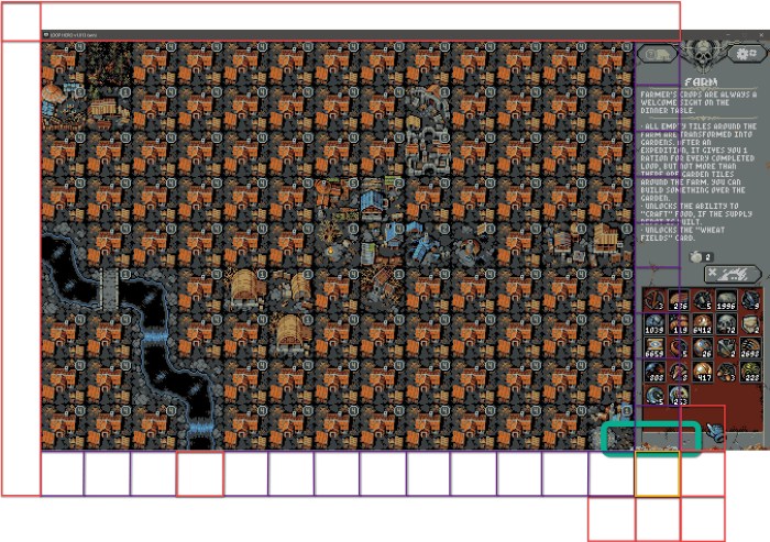 Loop hero camp layout