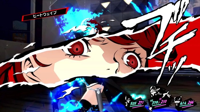 Persona 5 critical hit