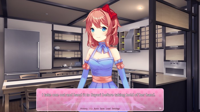 Sayori words poem game