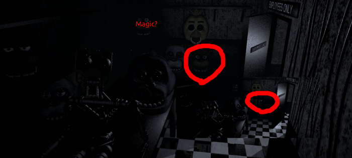 Fnaf sl easter eggs