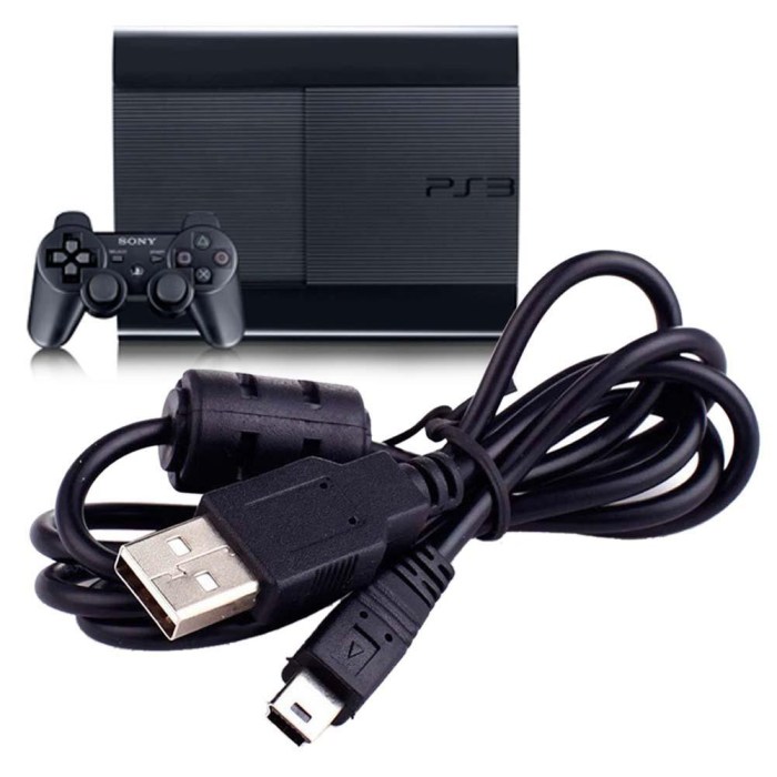 Controller charging cable foot ps4 playstation