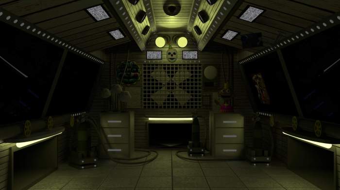 Fnaf sl control room