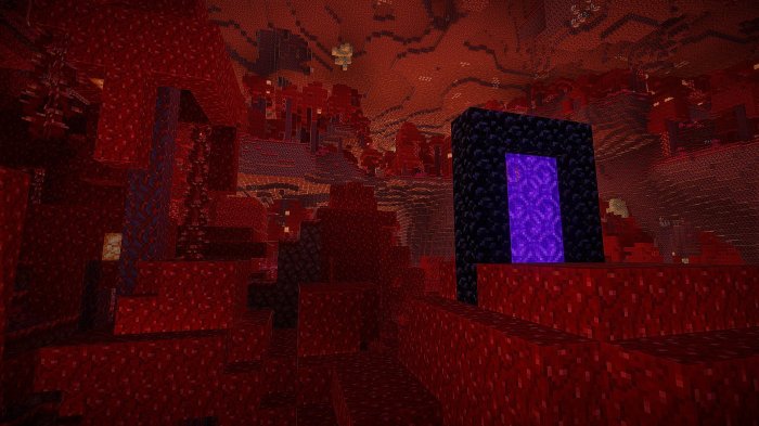 Map in nether minecraft