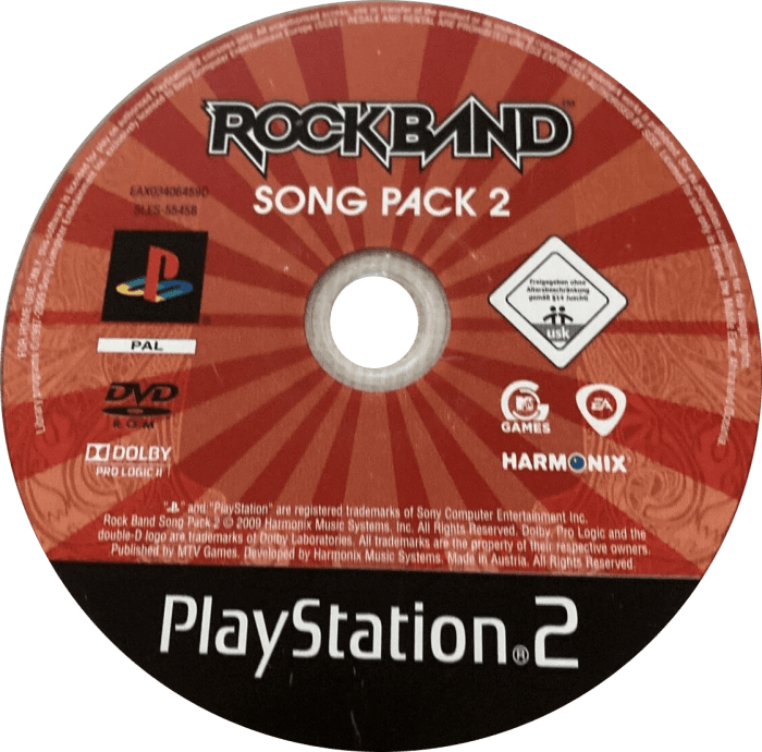 Band rock track pack country wii