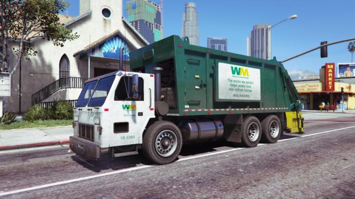 Gta v garbage truck heist