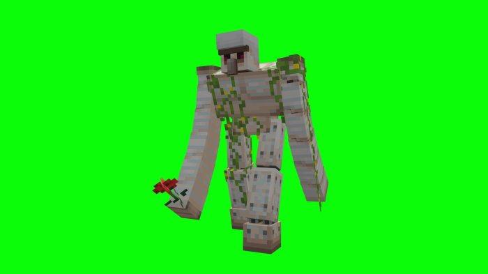 Iron realistic minecraft golems pops mind always think into when comments