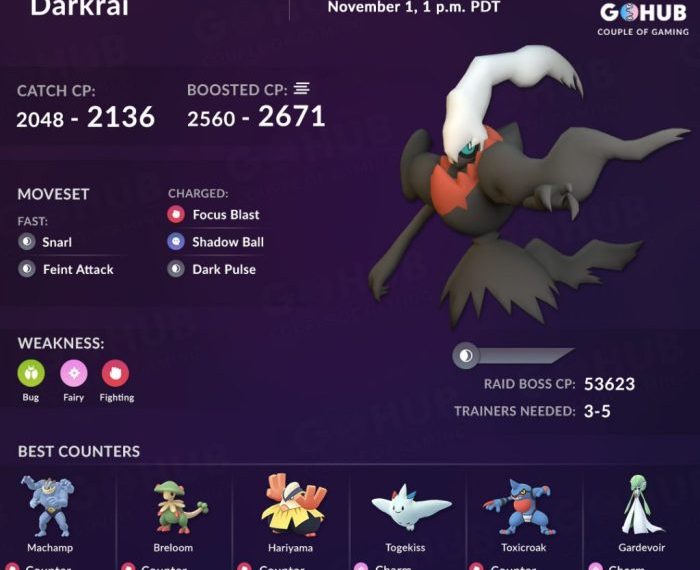 Darkrai hundo cp raid