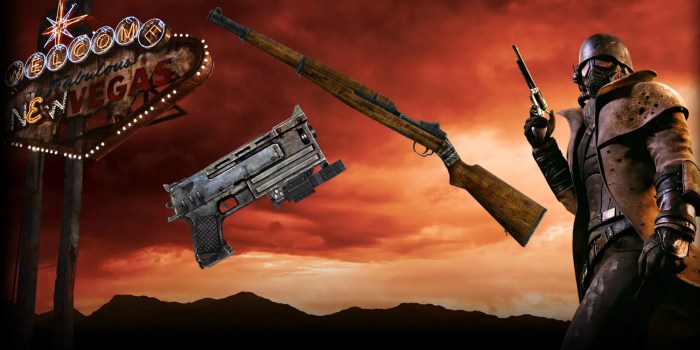 Fallout vegas guns weapons top