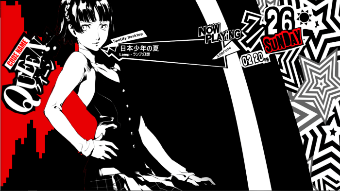 Persona 5 music notes