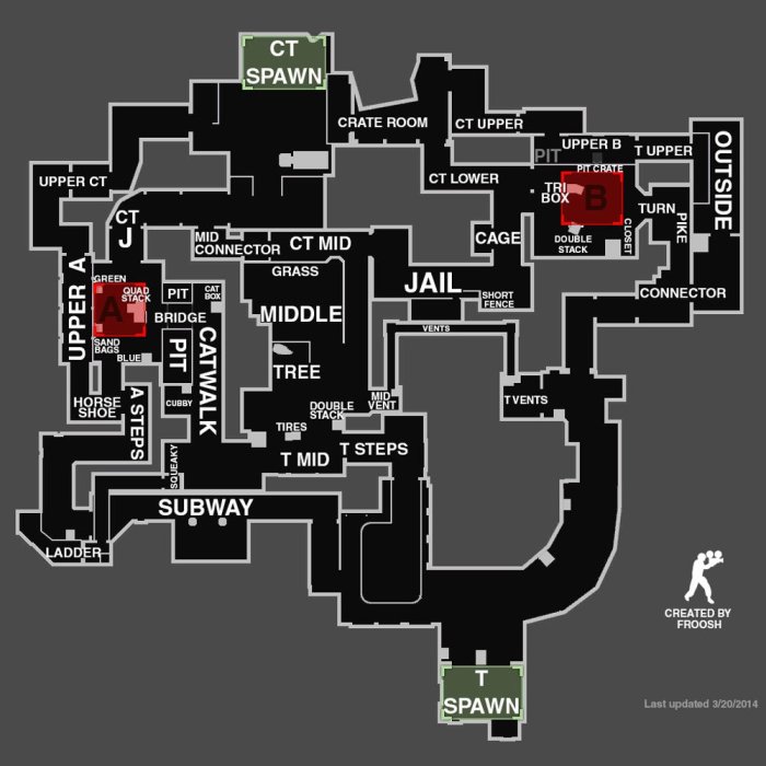 Callouts cs csgo inferno cobblestone dust2 engage