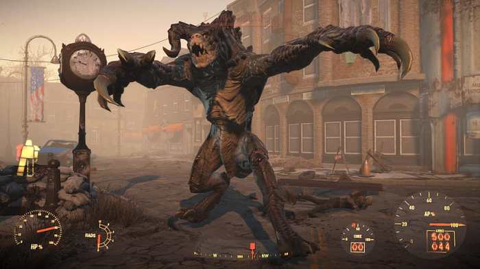 Fallout 4 deathclaw death