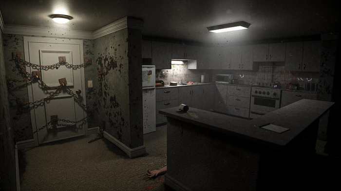 Silent hill room apartment unity background door remake wallpaper horror game remade check tweet