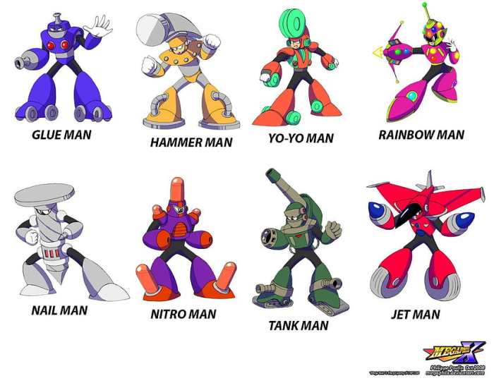 Mega man 10 boss order