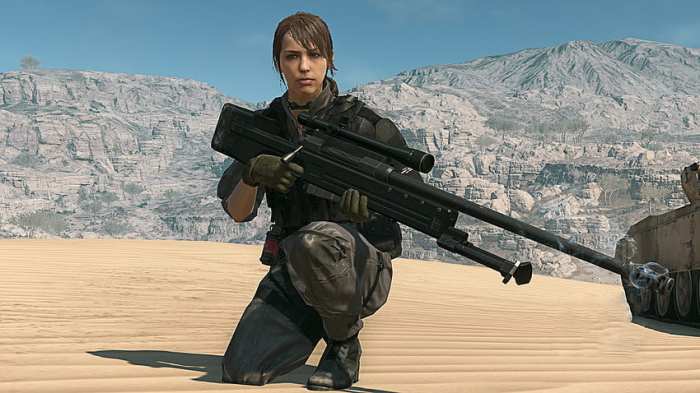 Quiet metal gear solid v