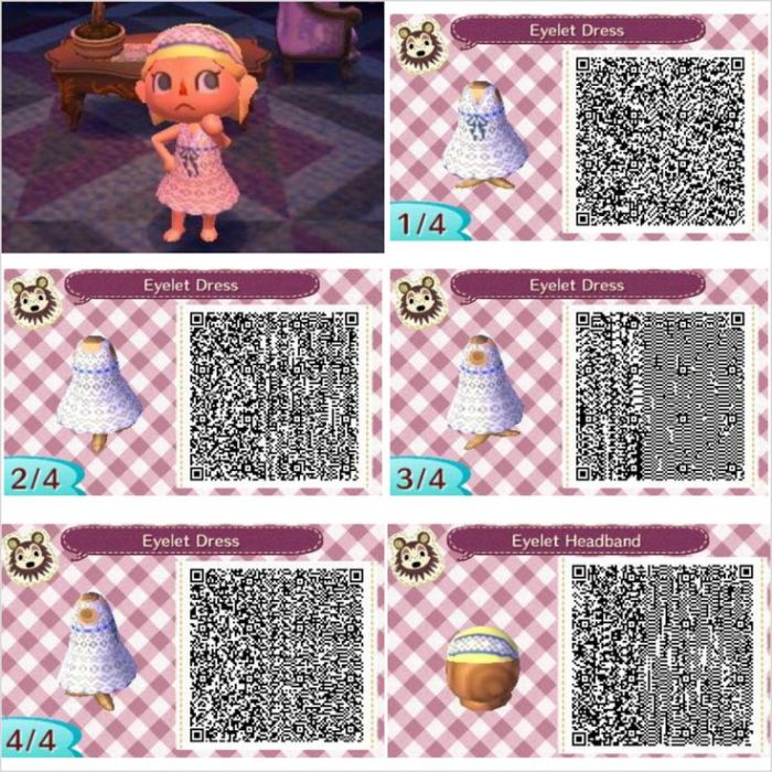 Acnl dress qr codes