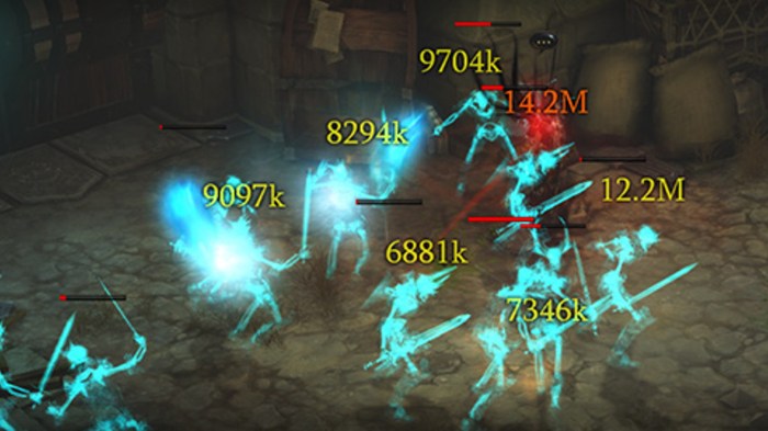 Diablo 4 damage numbers