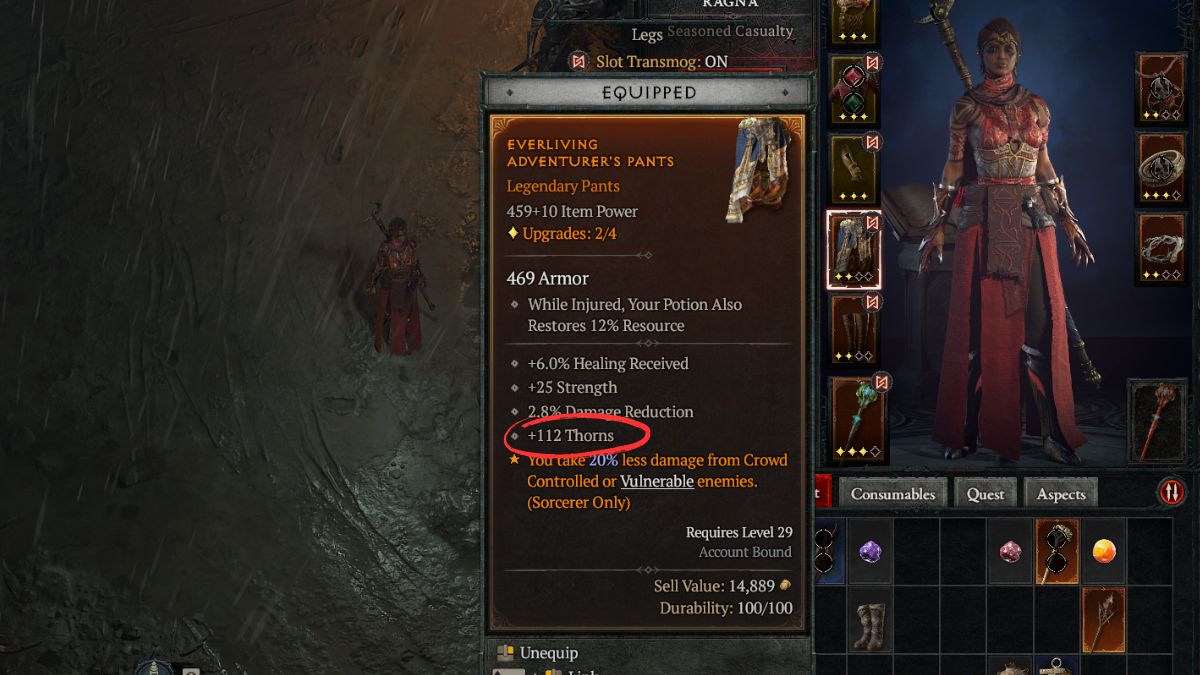 Diablo 4 thorns explained