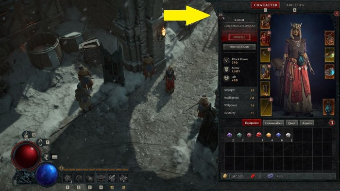 Diablo 2 item level