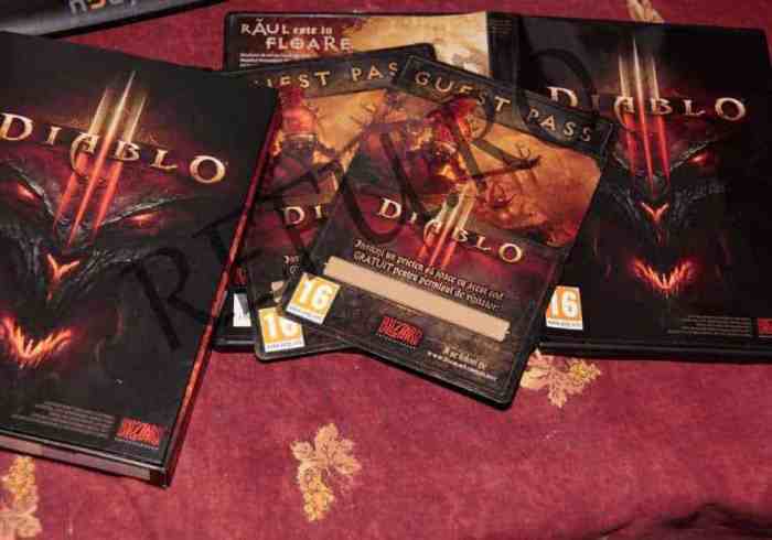 Diablo 3 guest pass