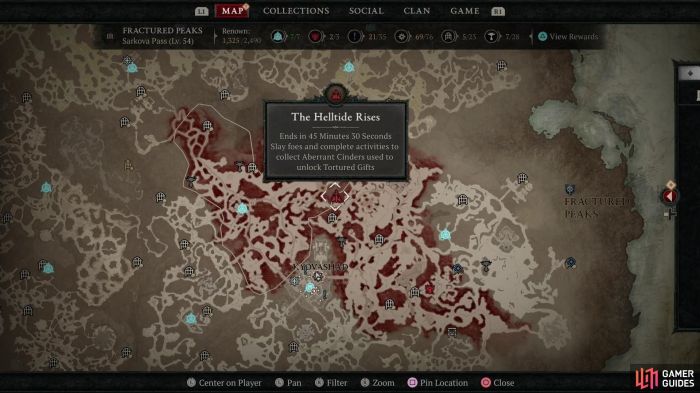 Diablo 4 map symbols