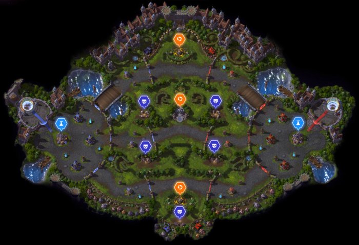 Terror garden storm map heroes begin battle let