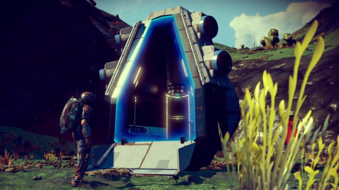 No man's sky drop pods