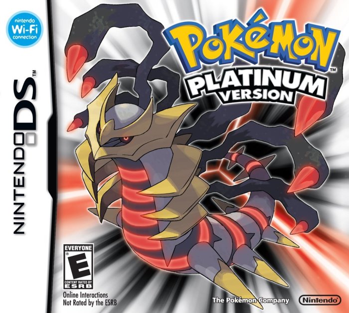 Pokemon ds platinum game games nintendo nds dsi platino mon most first