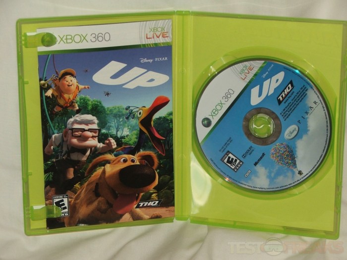 Up video game xbox 360