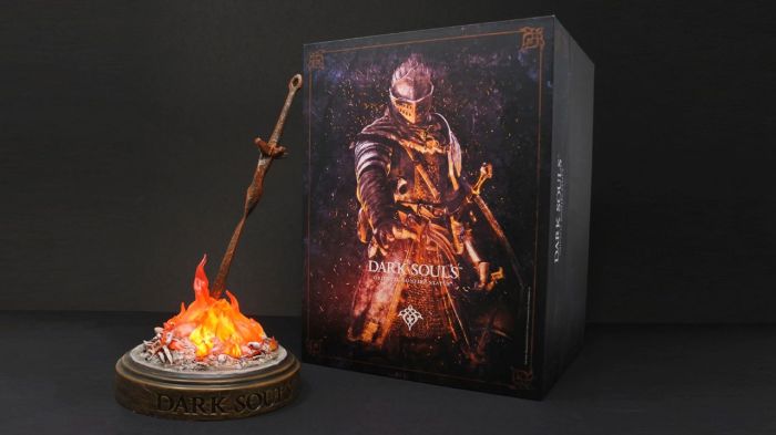 Dark souls bonfire lamp