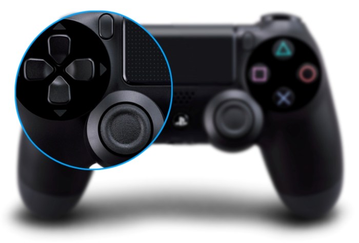 D pad on ps4 controller