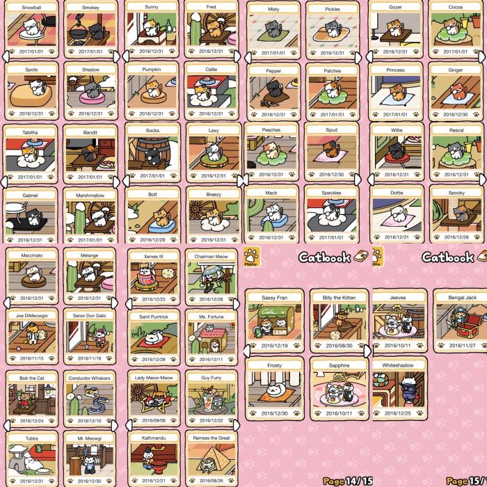 Neko atsume nekoatsume rub