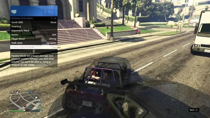 Gta online passive mode