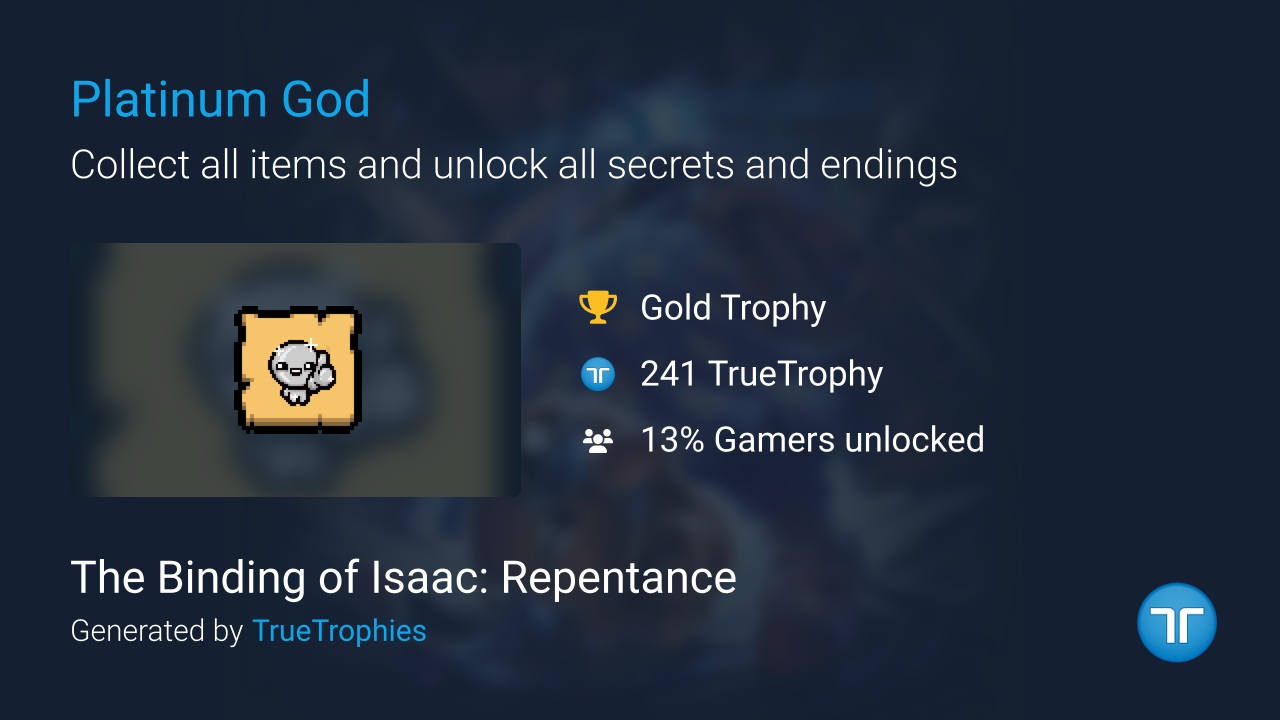 Isaac platinum god real